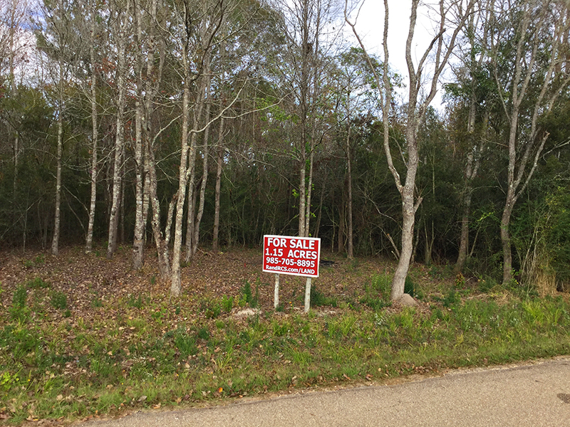 Land for Sale in Abita Springs, Louisiana, St. Tammany ParishR&R